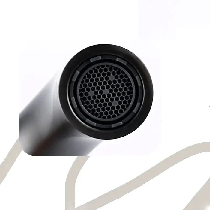 Robinet baignoire salle de bain encastrable mural mitigeur rond douchette - Noir