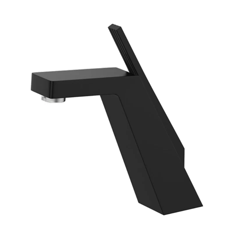 Robinet salle de bain lavabo mitigeur design contemporain - Noir