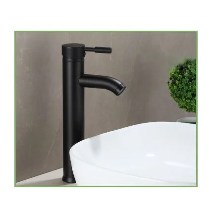 Robinet lavabo salle de bain minimaliste mitigeur - Noir mat