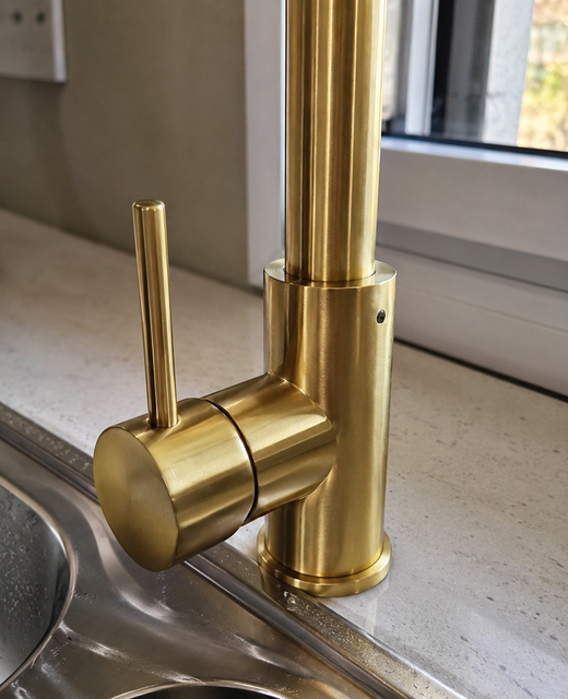 Robinet installé chez un client