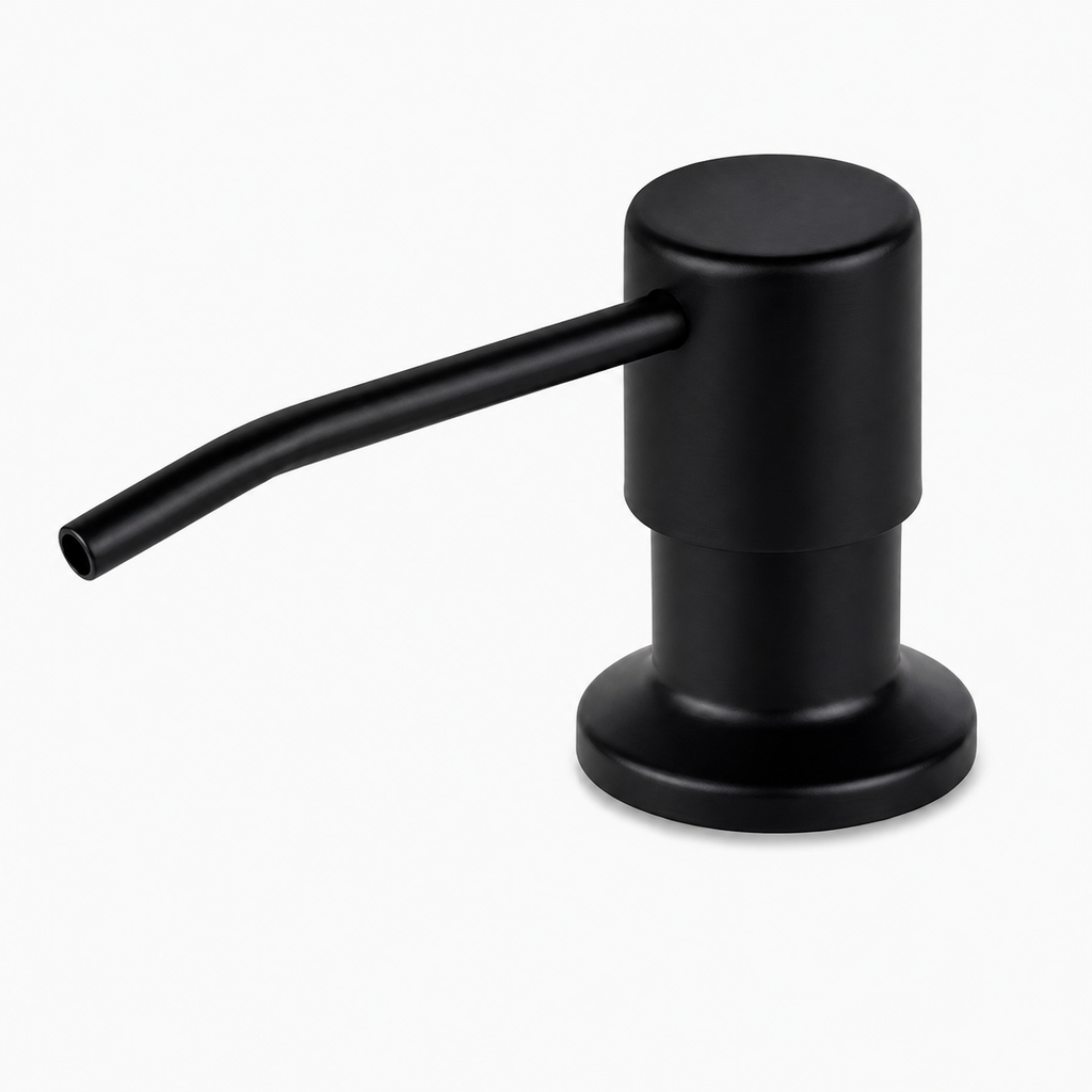 Distributeur de Savon Encastrable pour Évier, Acier Inoxydable 300 ml