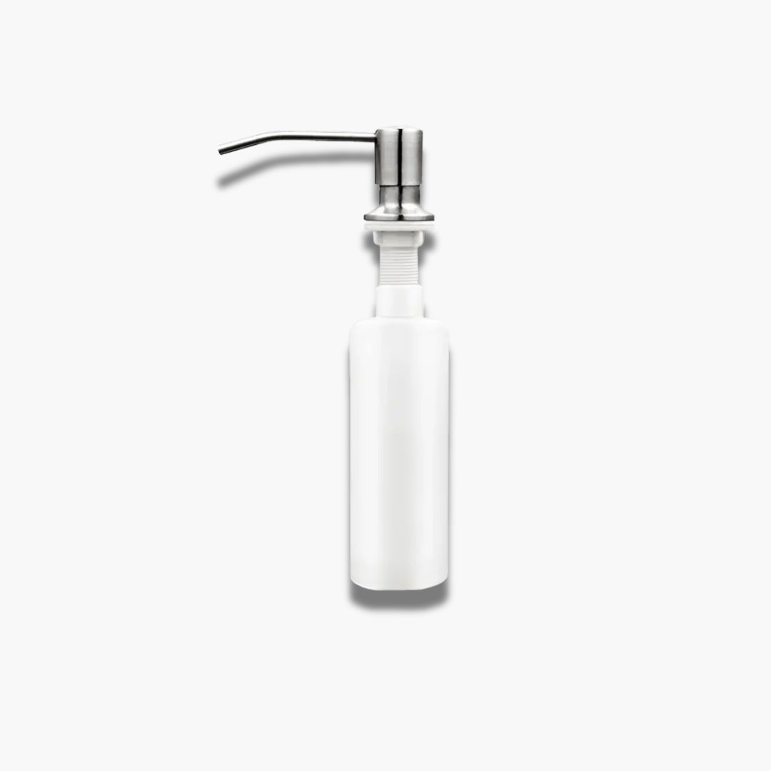 Distributeur de Savon Encastrable pour Évier, Acier Inoxydable 300 ml