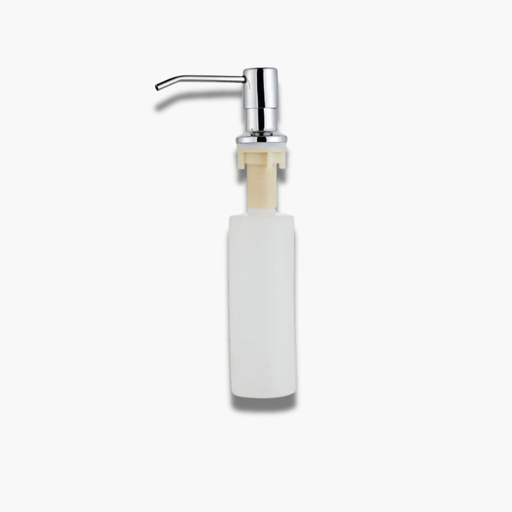 Distributeur de Savon Encastrable pour Évier, Acier Inoxydable 300 ml