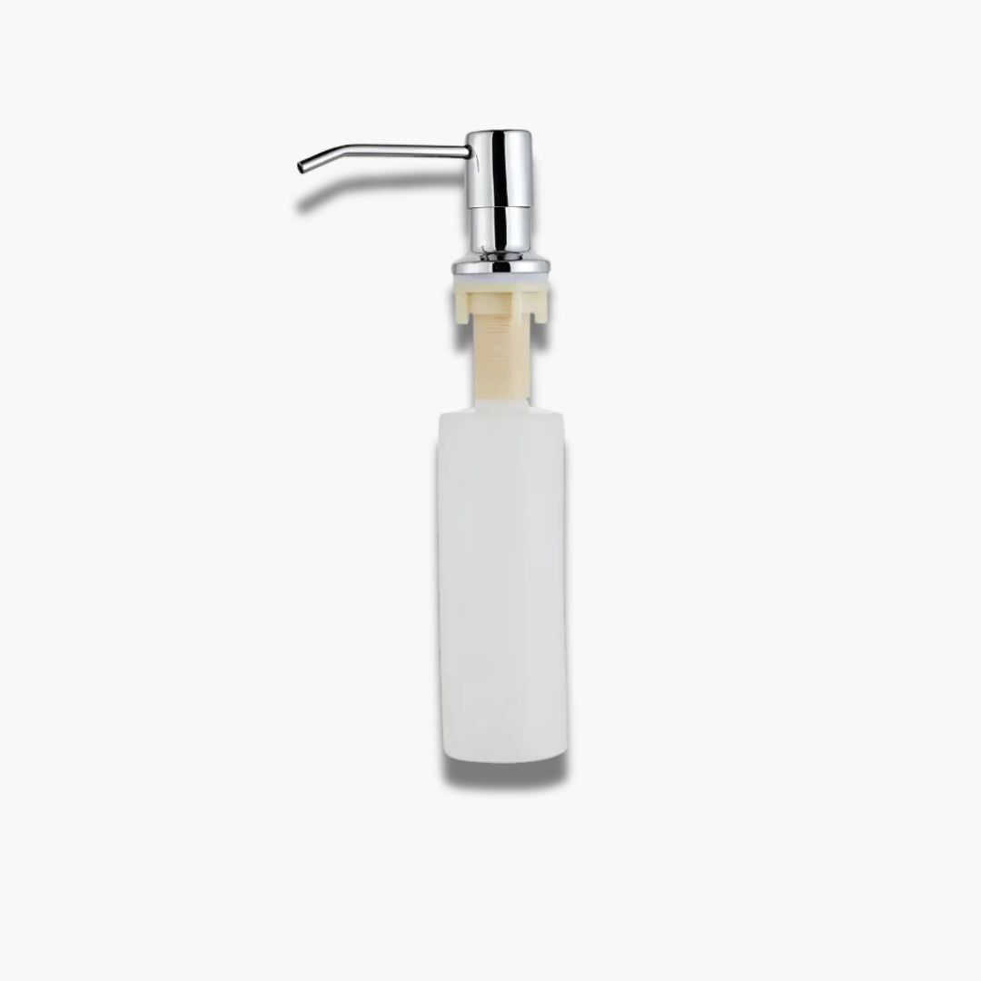 Distributeur de Savon Encastrable pour Évier, Acier Inoxydable 300 ml
