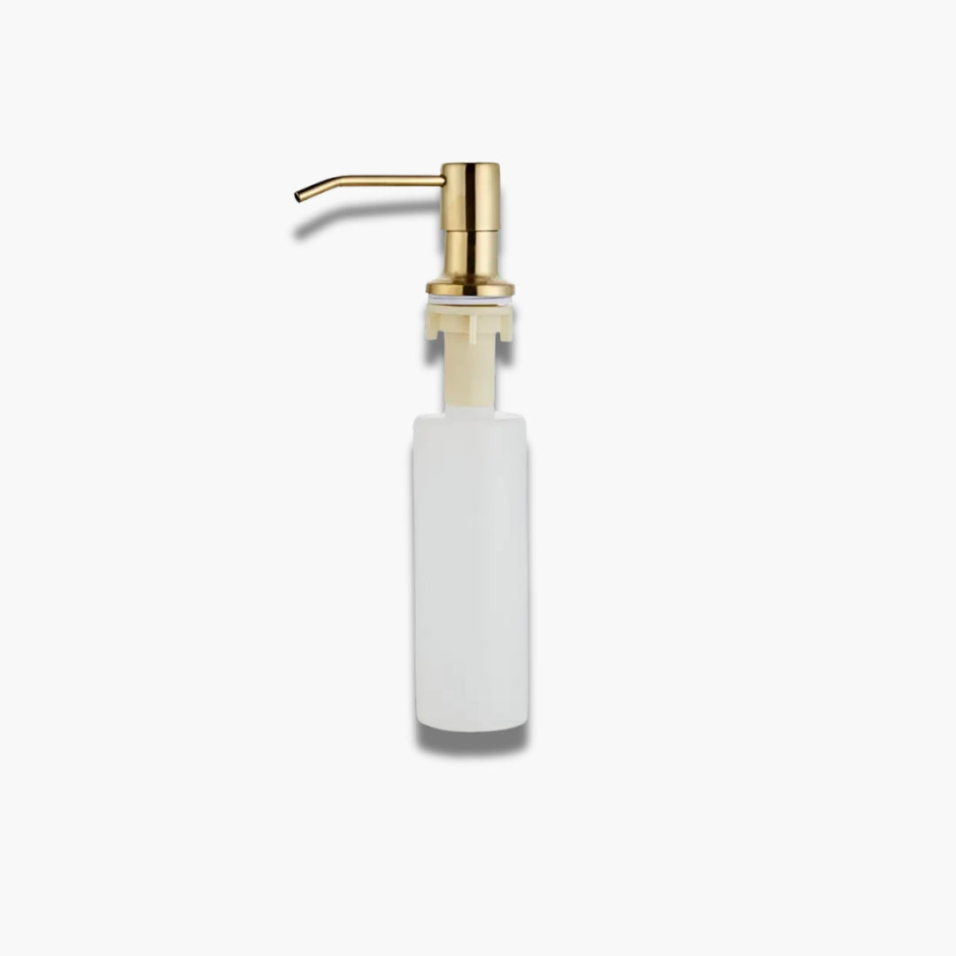Distributeur de Savon Encastrable pour Évier, Acier Inoxydable 300 ml