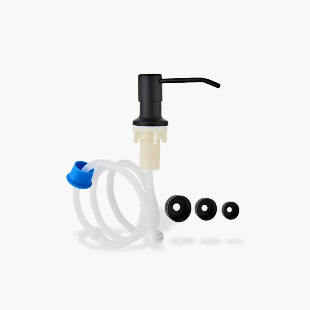 Distributeur de Savon Encastrable pour Évier, Acier Inoxydable 300 ml