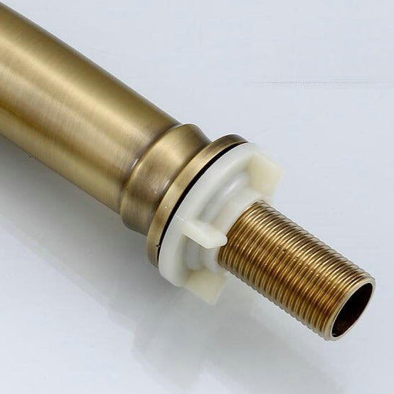 Robinet salle de bain lave main rétro eau froide - Doré - Laiton