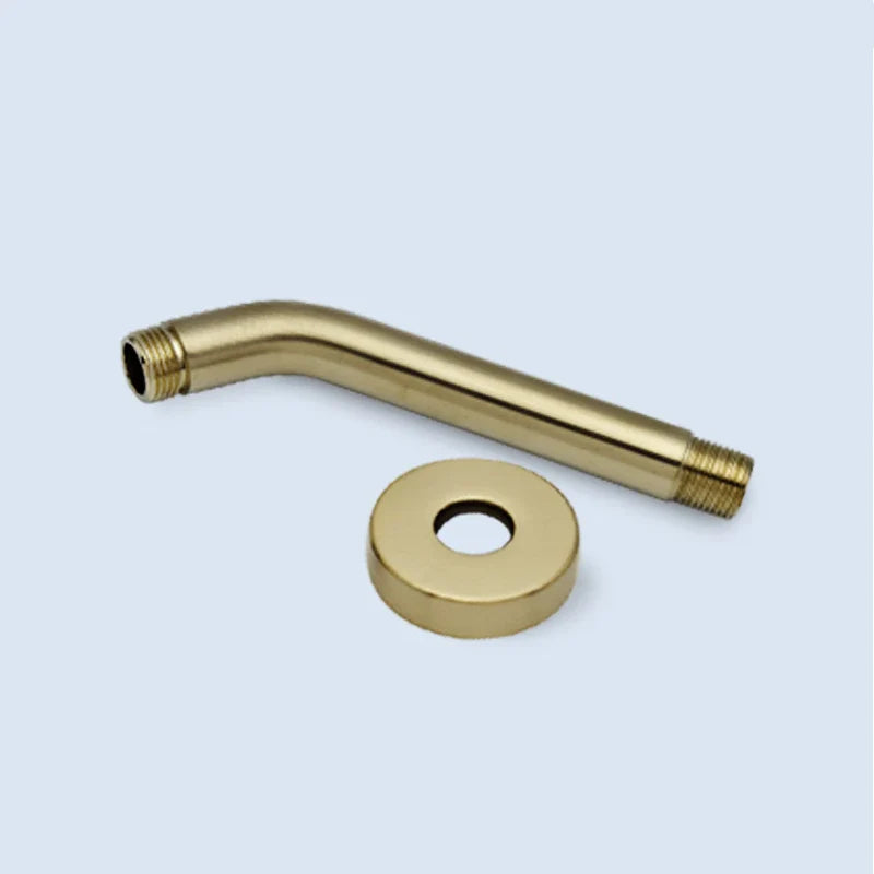 Robinet douche salle de bain mural encastrable minimaliste - Doré - Laiton