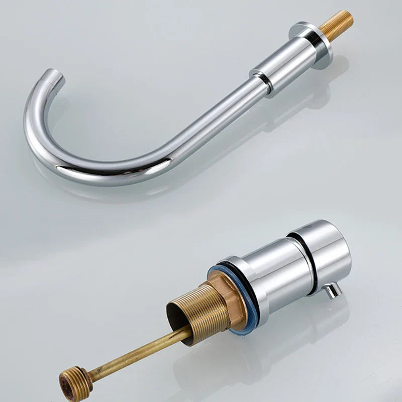 Robinet baignoire encastrable douchette - Doré - Laiton