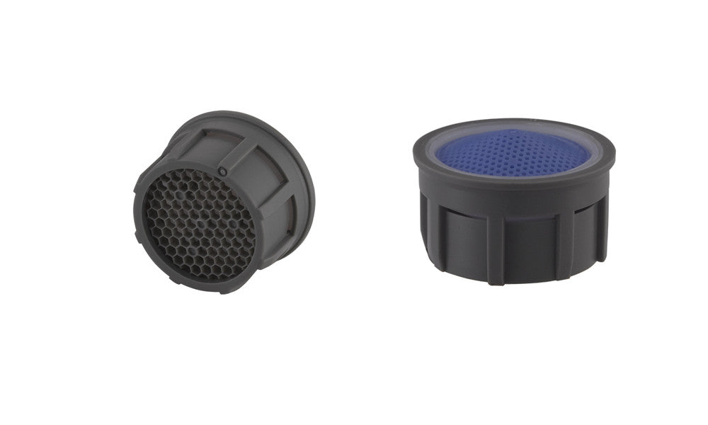 Robinet lavabo salle de bain poignée ronde travaillée - Doré brossé - Laiton