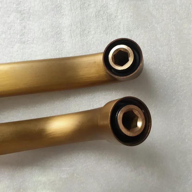 Robinet évier cuisine eau froide pivotant - Doré - Laiton