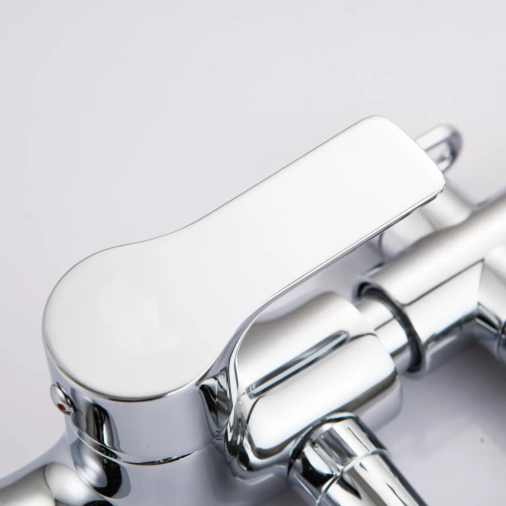 Robinet évier cuisine mitigeur douchette flexible - Argenté - Laiton