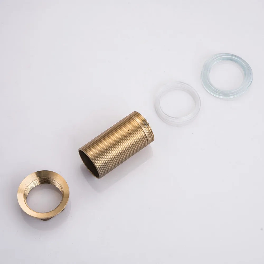 Robinet évier cuisine mitigeur douchette flexible - Argenté - Laiton