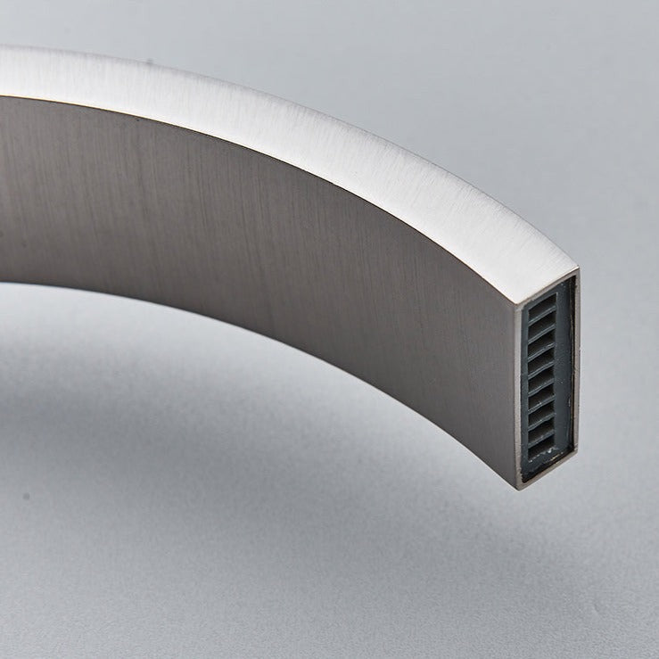 Robinet salle de bain lavabo poignées déportées chics - Noir - Laiton