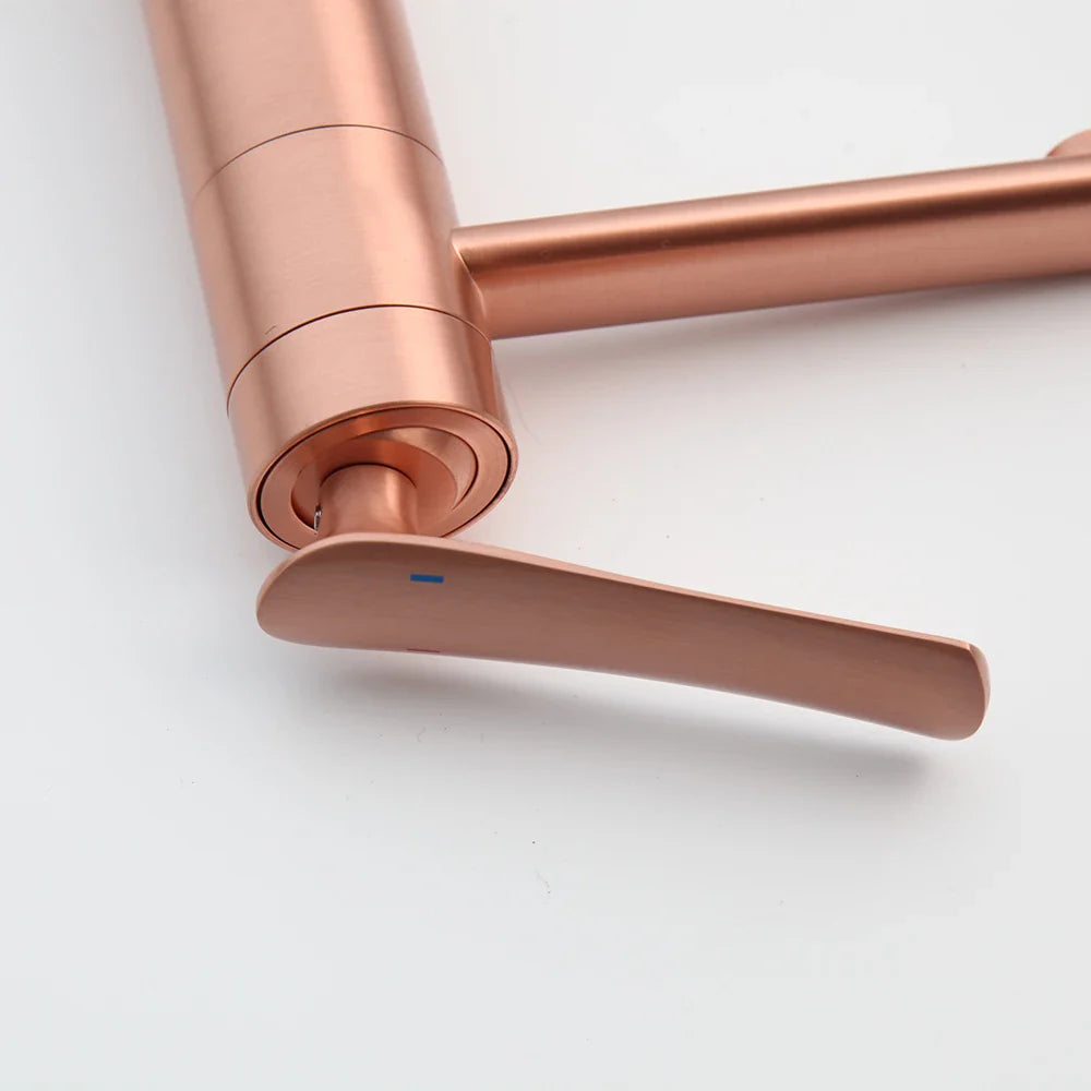 Robinet moderne salle de bain lavabo - Doré rose - Laiton