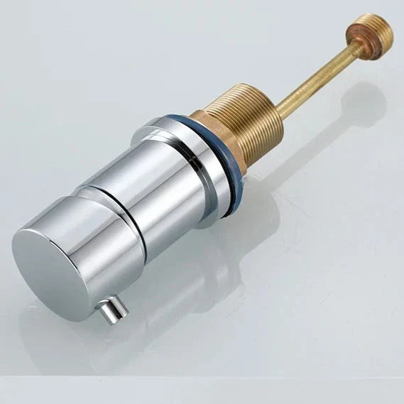 Robinet baignoire encastrable douchette - Argenté - Laiton