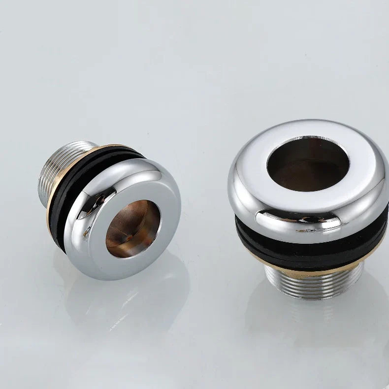 Robinet baignoire encastrable douchette - Noir - Laiton