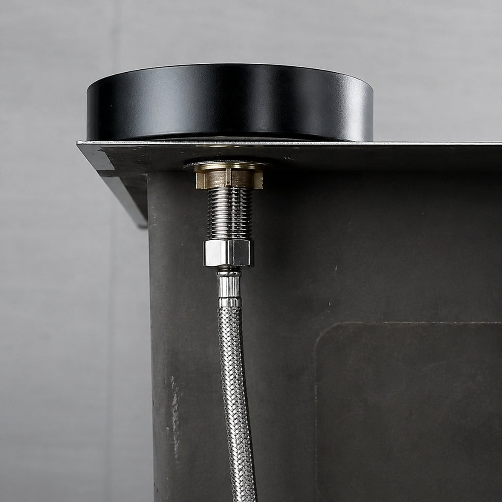 Rince-Verre Automatique Haute Pression pour Évier, Acier Inoxydable