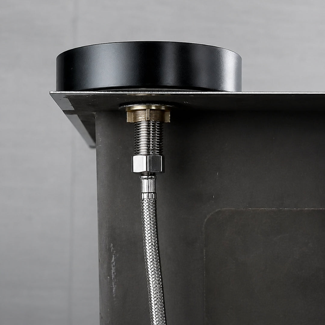 Rince-Verre Automatique Haute Pression pour Évier, Acier Inoxydable