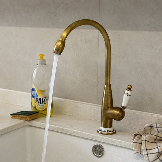 Robinet installé chez un client