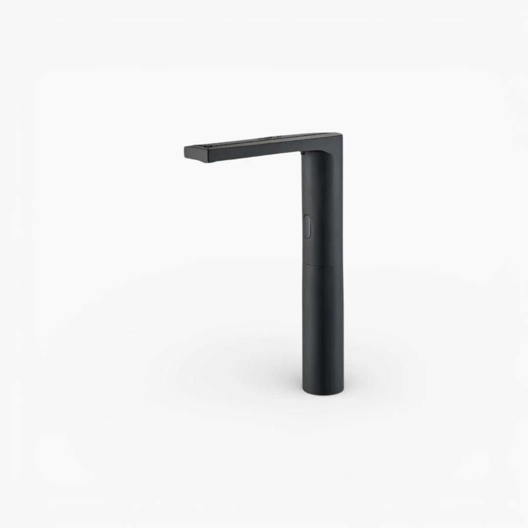 Robinet cuisine évier minimaliste tactile - Noir - Laiton