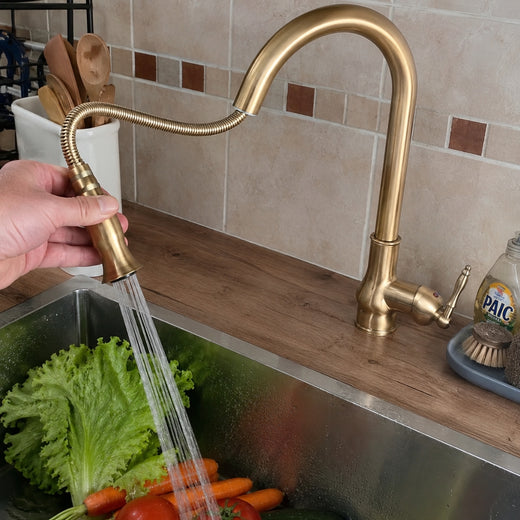 Robinet installé chez un client