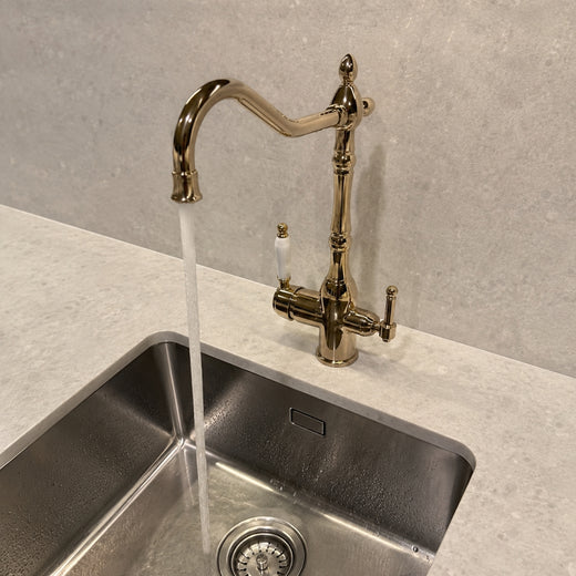 Robinet installé chez un client