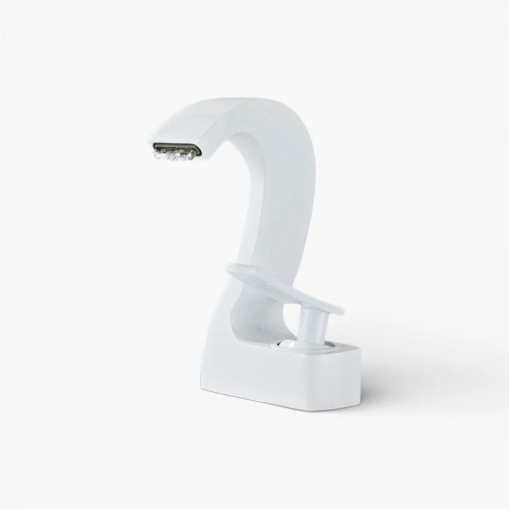 Robinet lavabo salle de bain cygne design - Blanc