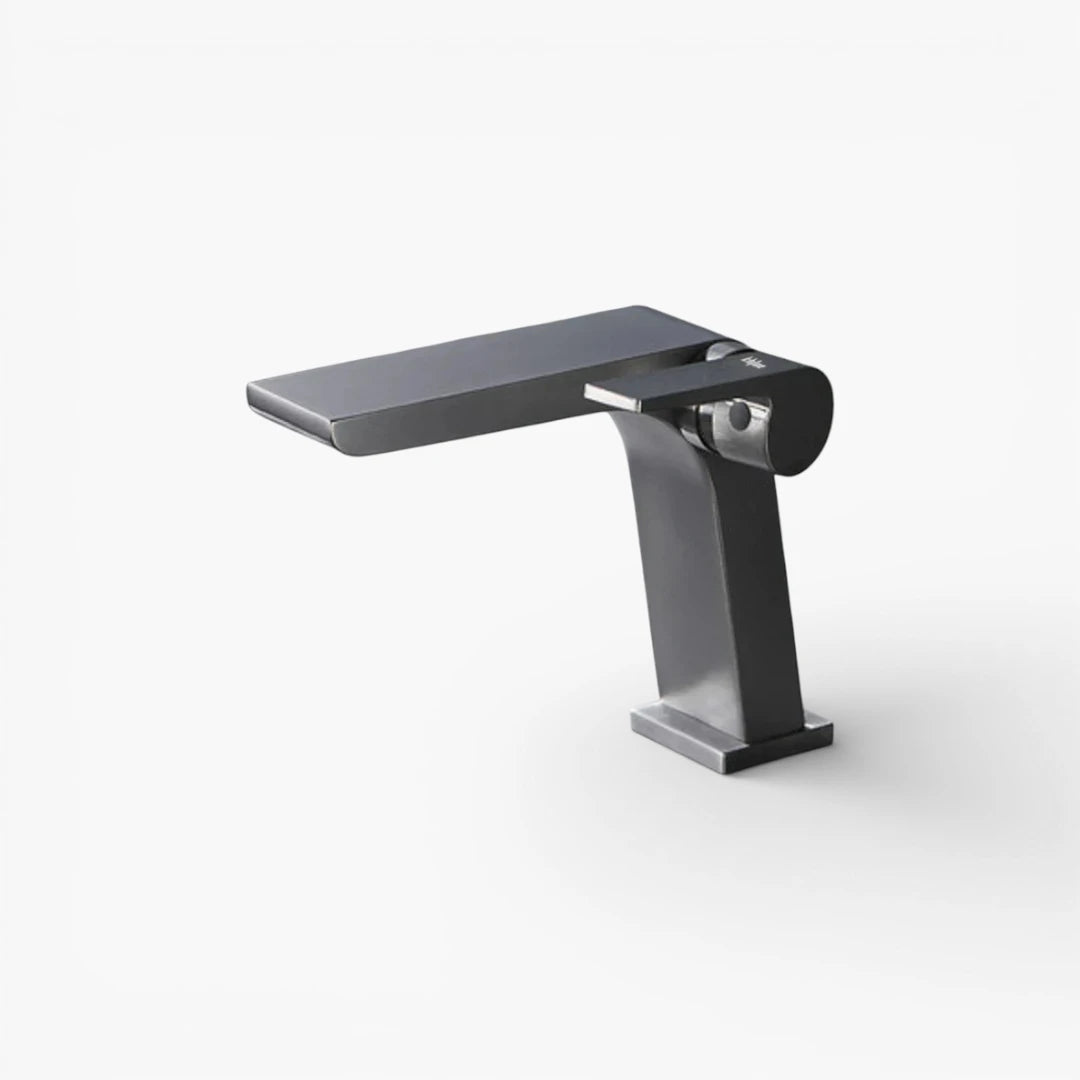 Robinet moderne mitigeur salle de bain lavabo - Argenté - Laiton