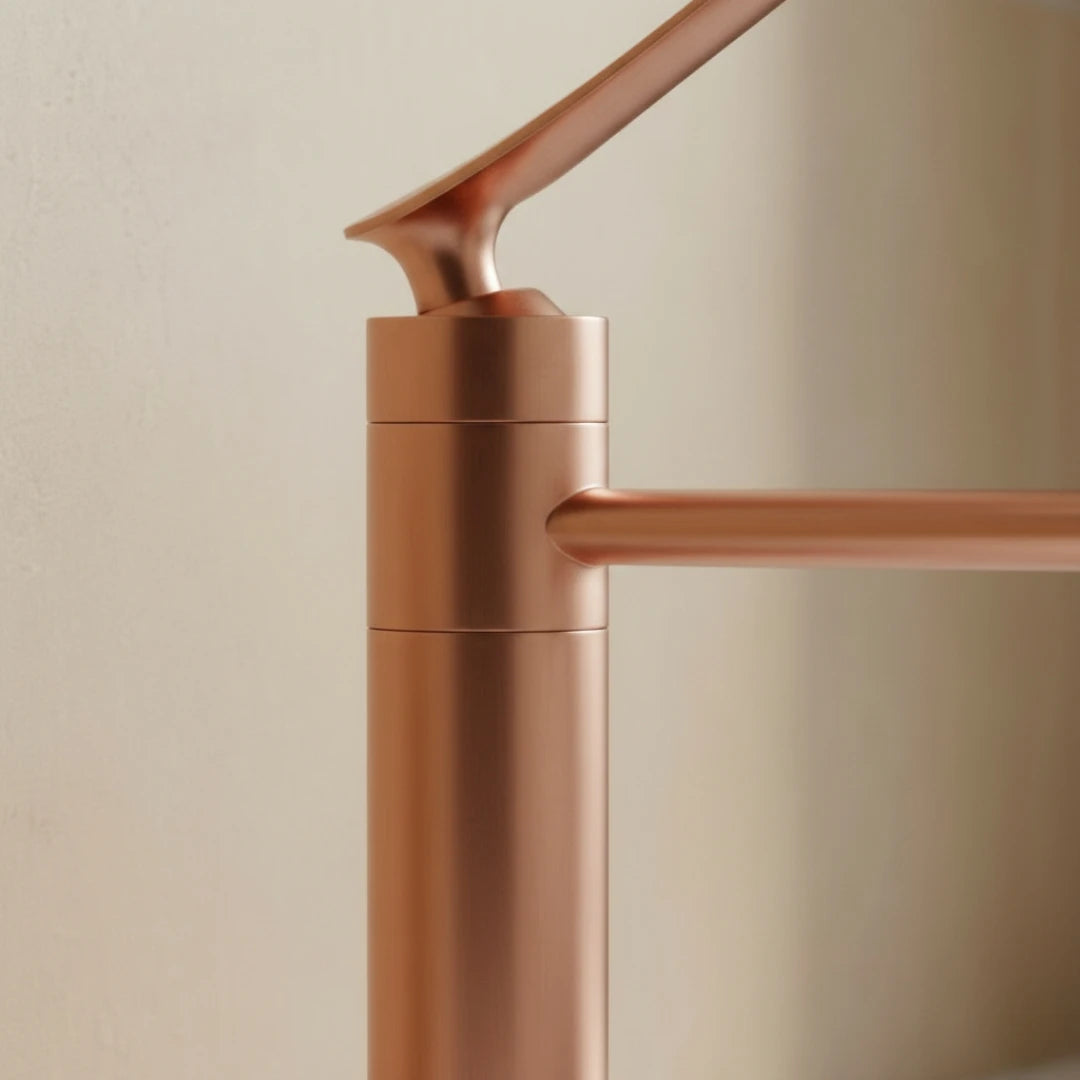 Robinet moderne salle de bain lavabo - Doré rose - Laiton