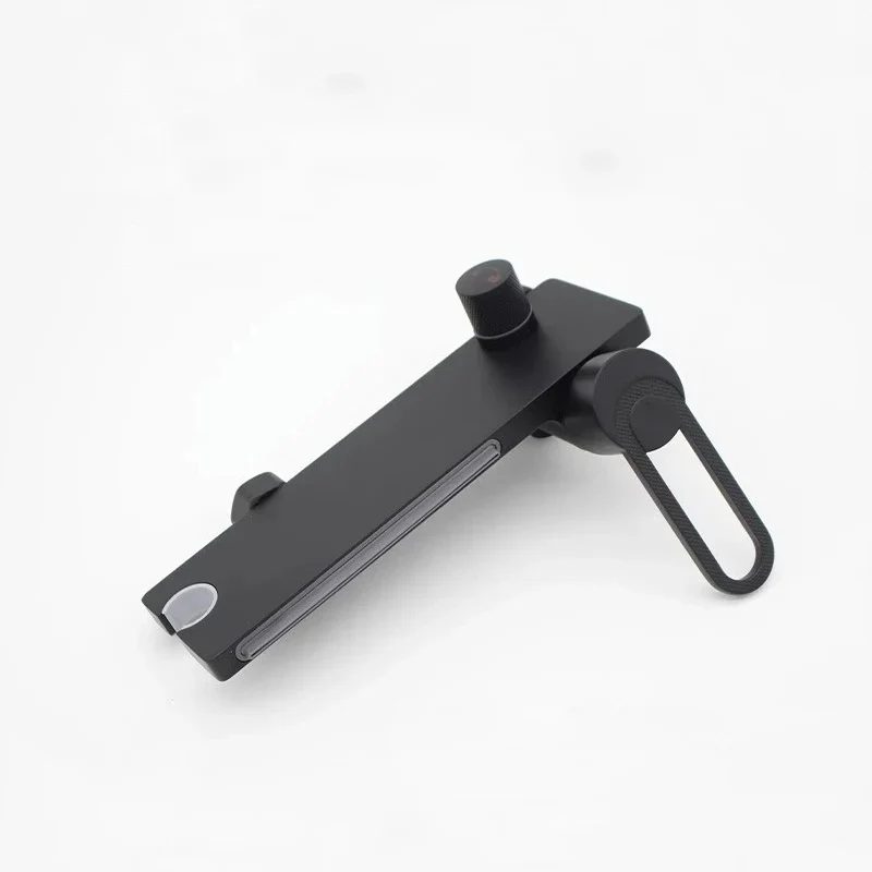 Robinet baignoire salle de bain cascade douchette - Blanc - Laiton