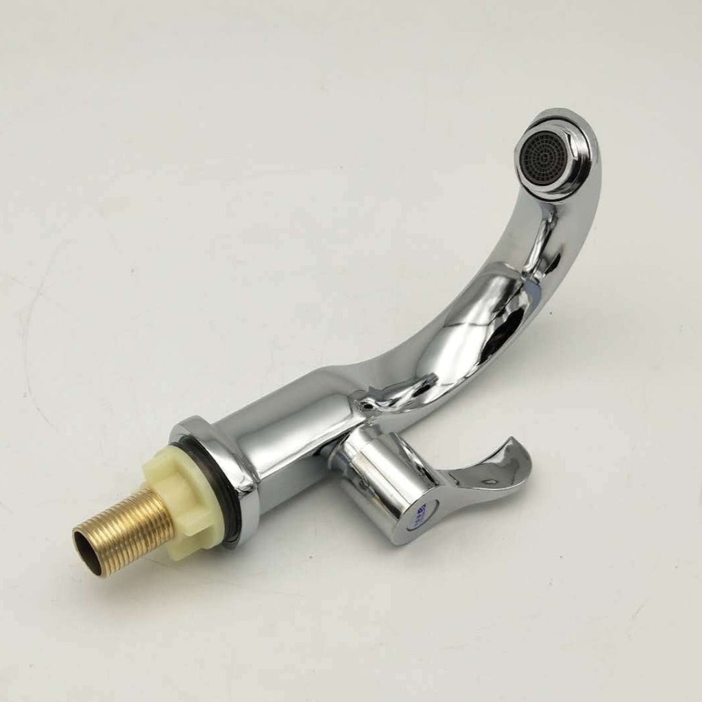 Robinet lave main eau froide - Argenté