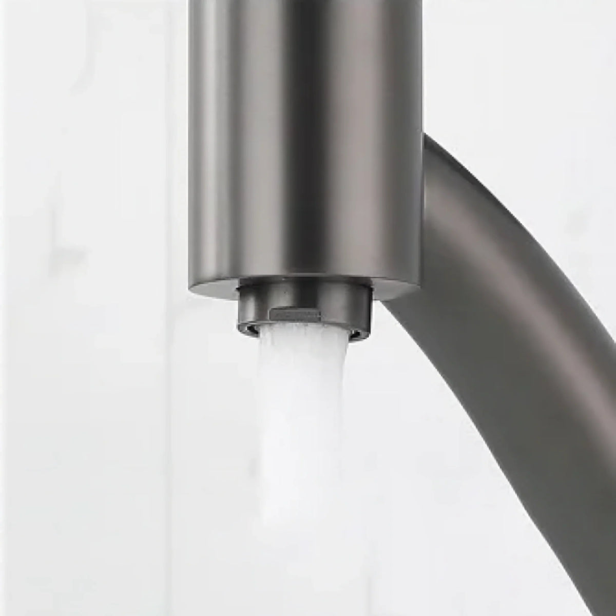 Robinet salle de bain lavabo minimaliste - Argenté - Laiton