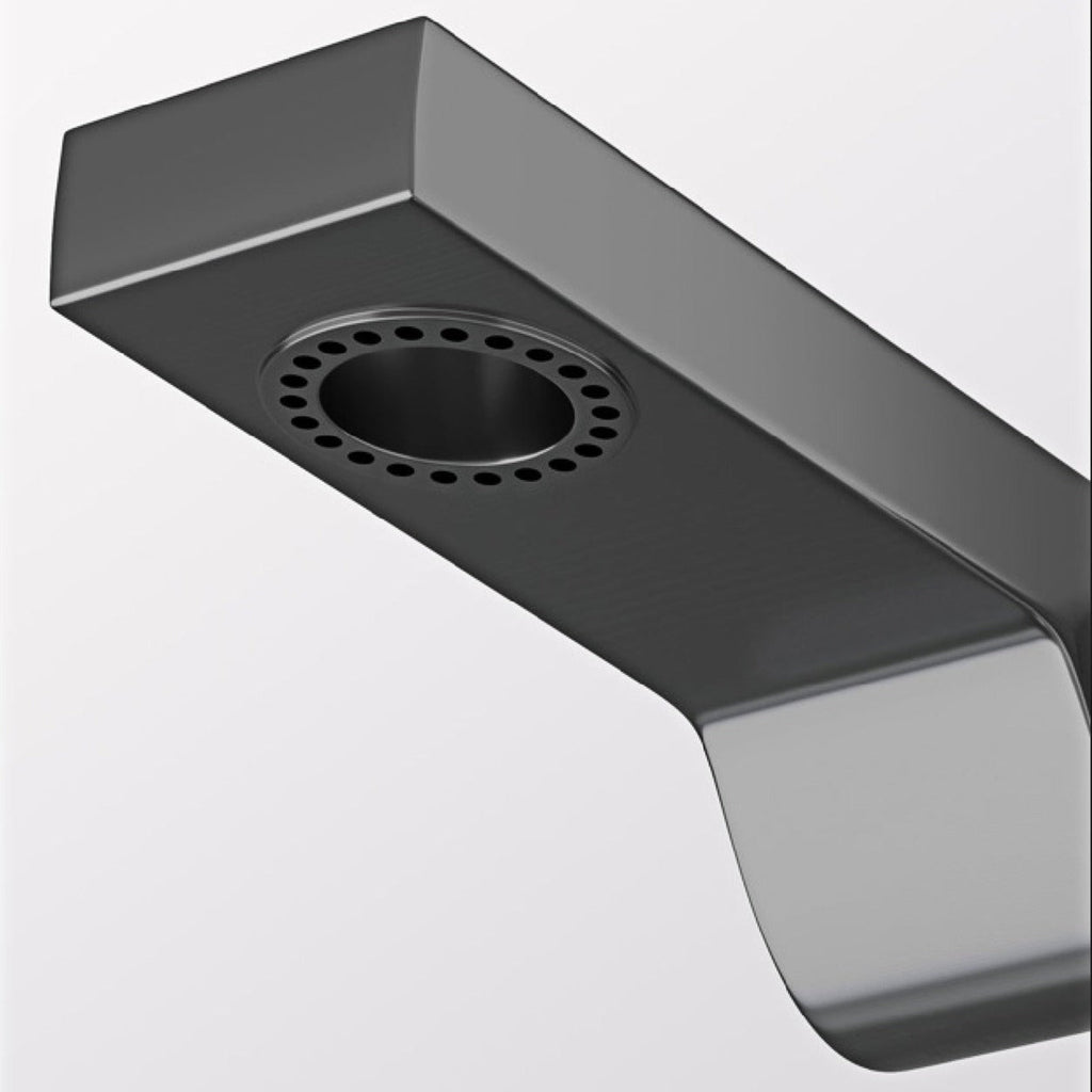 Robinet salle de bain lavabo design contemporain mitigeur - Argenté - Laiton