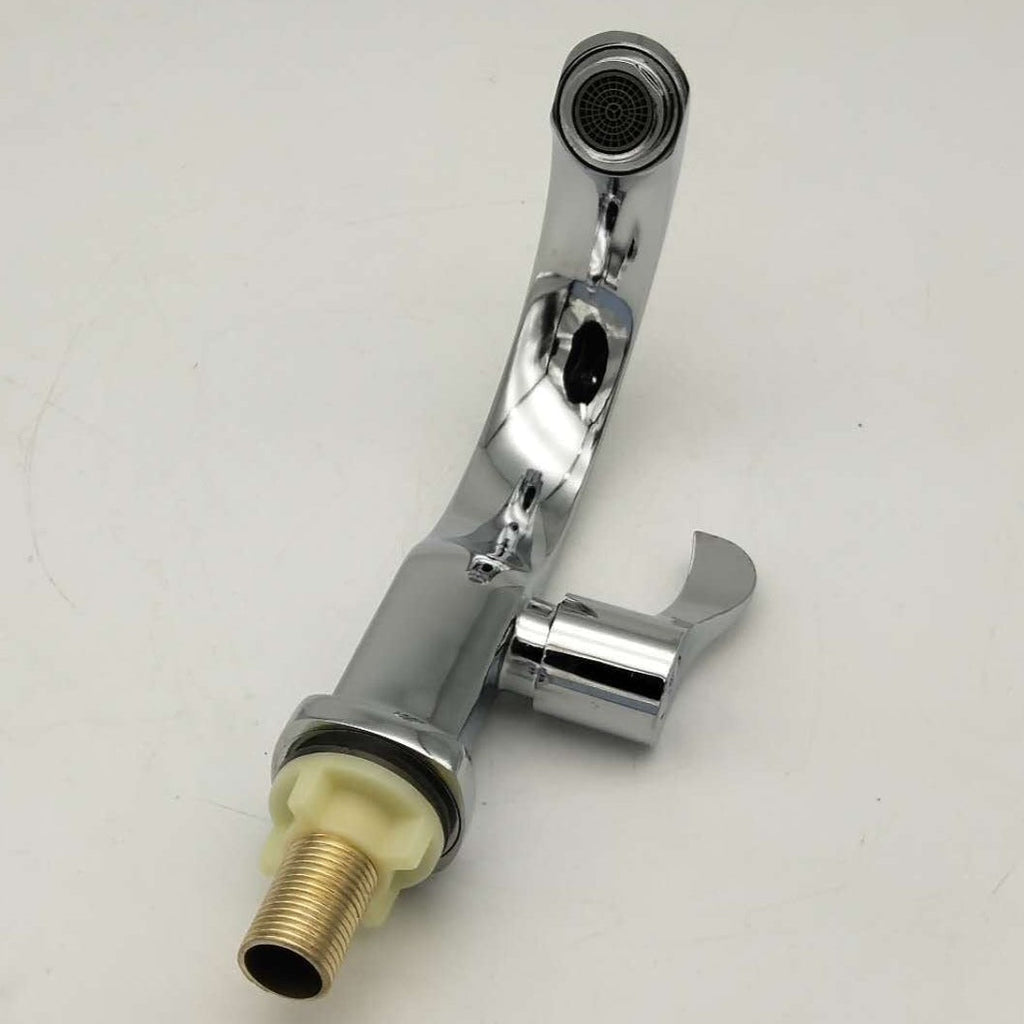 Robinet lave main eau froide - Argenté