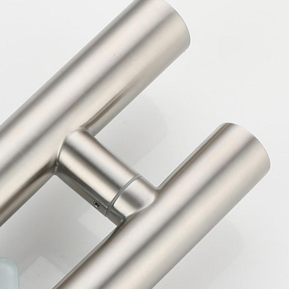 Robinet cuisine évier design fin style bambou - Argenté