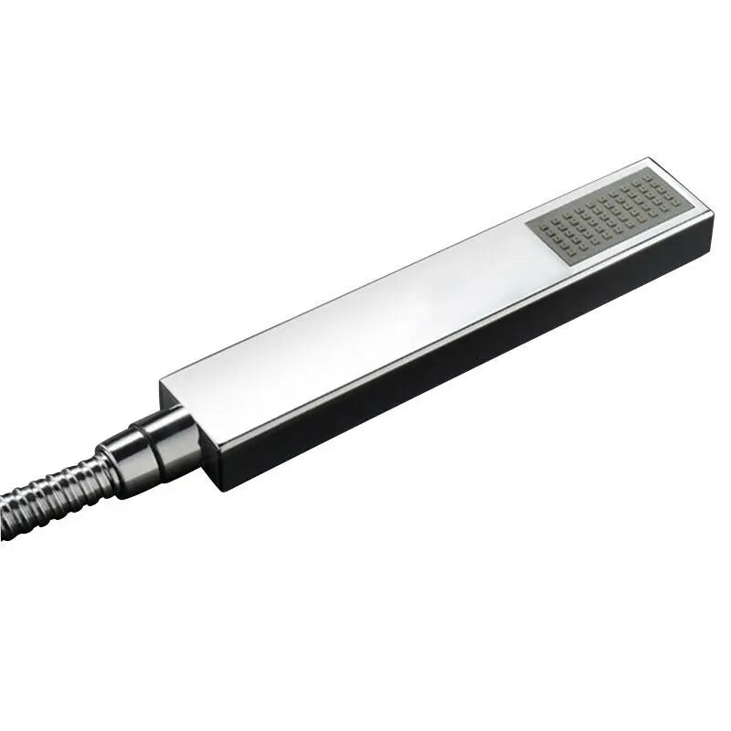 Robinet moderne baignoire salle de bain cascade douchette - Argenté - Laiton