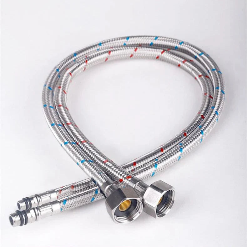 Robinet lavabo salle de bain design épuré - Noir - Laiton