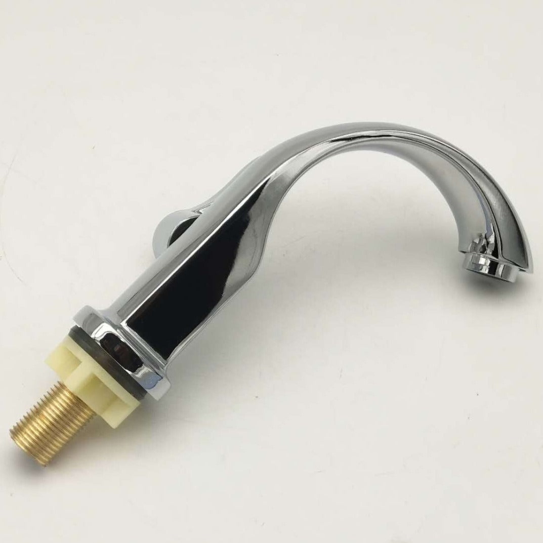 Robinet lave main eau froide - Argenté