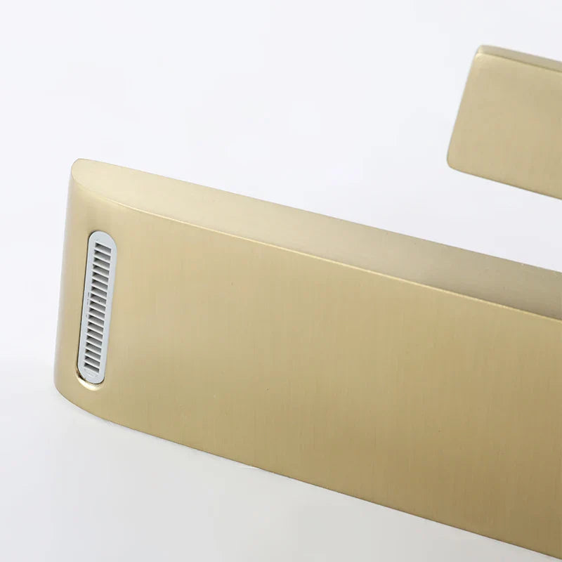 Robinet moderne mitigeur salle de bain lavabo - Doré - Laiton