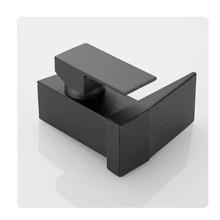 Robinet salle de bain lavabo thermostatique affichage numérique - Noir - Laiton