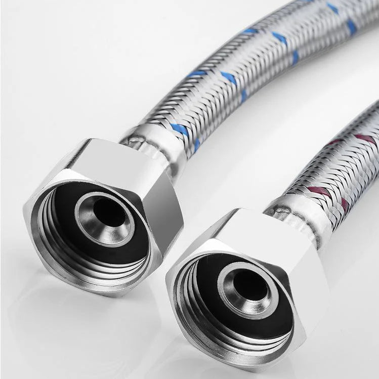 Robinet lavabo salle de bain design rectangulaire cascade - Argenté - Laiton